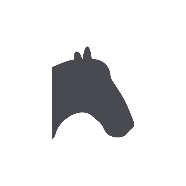 Icon Pferdekopf für Betriebshaftpflicht für die gewerbliche Tierhaltung