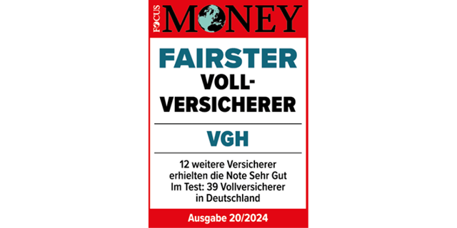 Siegel Focus Money | Fairster Vollversicherer 2023